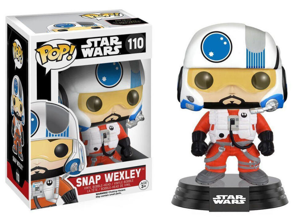 Funko Pop - 110 Star Wars: The Force Awakens Snap Wexley Vinyl Figure Image 1