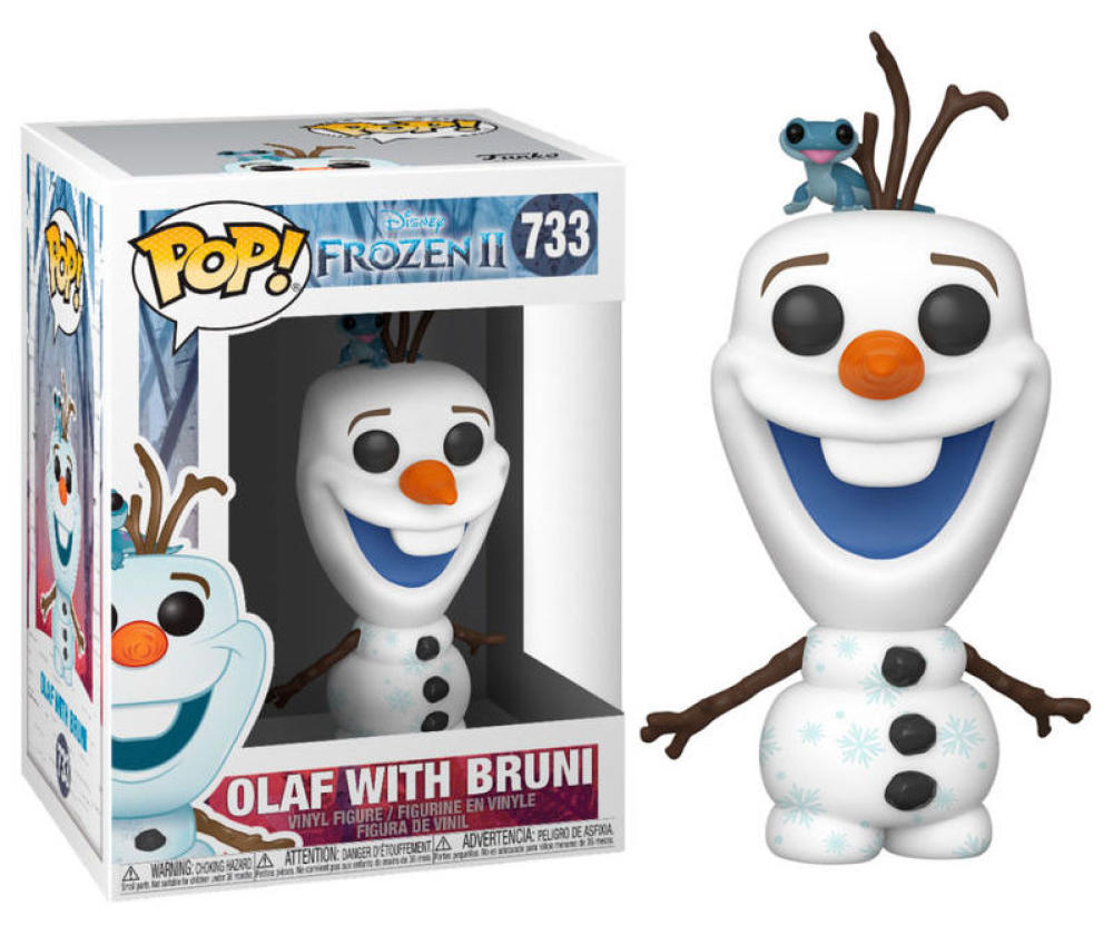 Funko Pop - 733 Disney Frozen 2 Olaf with Bruni Vinyl Figure