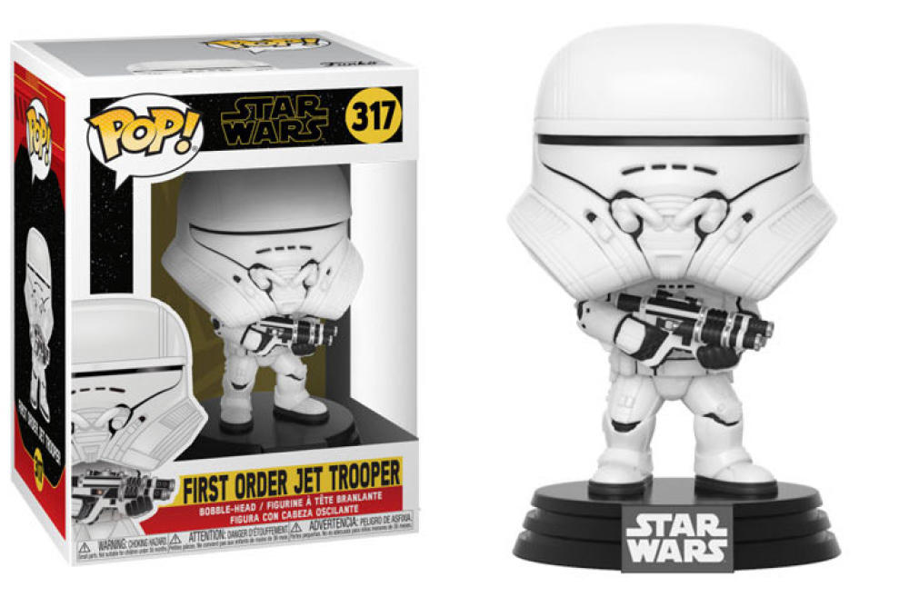 Funko Pop - 317 Star Wars: Rise of Skywalker Jet Trooper Vinyl Figure Image 1