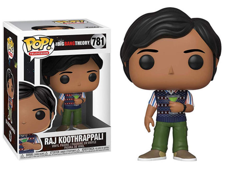 Funko Pop - 781 The Big Bang Theory - Raj Koothrappali Vinyl Figure