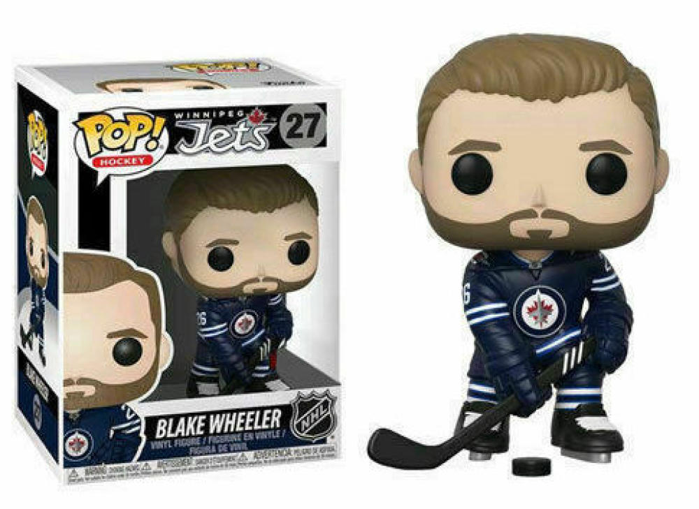Funko Pop - NHL Blake Wheeler Winnipeg Jets Blue Vinyl Figure Image 1