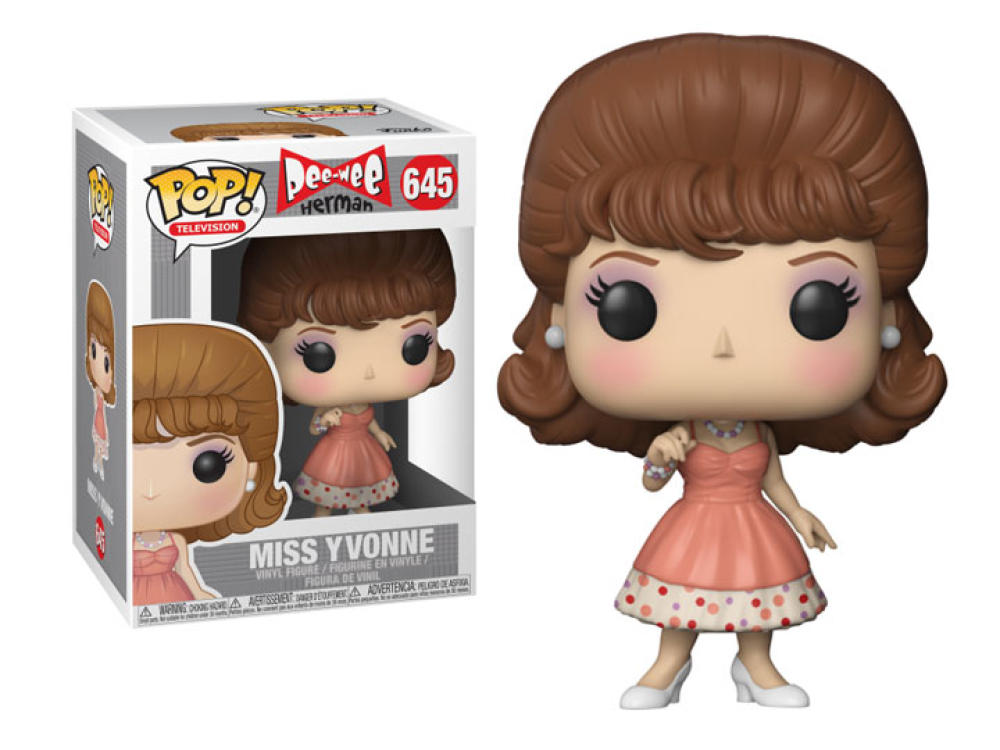 Funko Pop - 645 TV Pee-Wee's Playhouse - Miss Yvonne Vinyl Figure Image 1