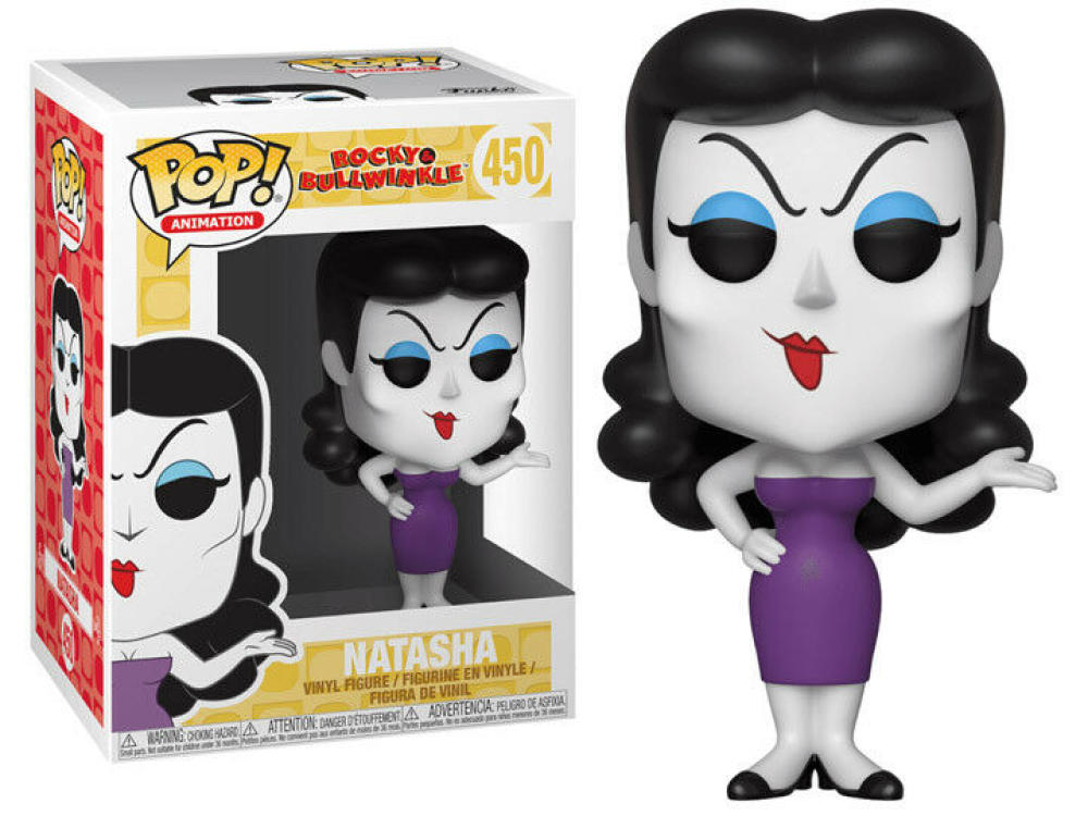 Funko Pop - 450 Rocky & Bullwinkle - Natasha Vinyl Figure