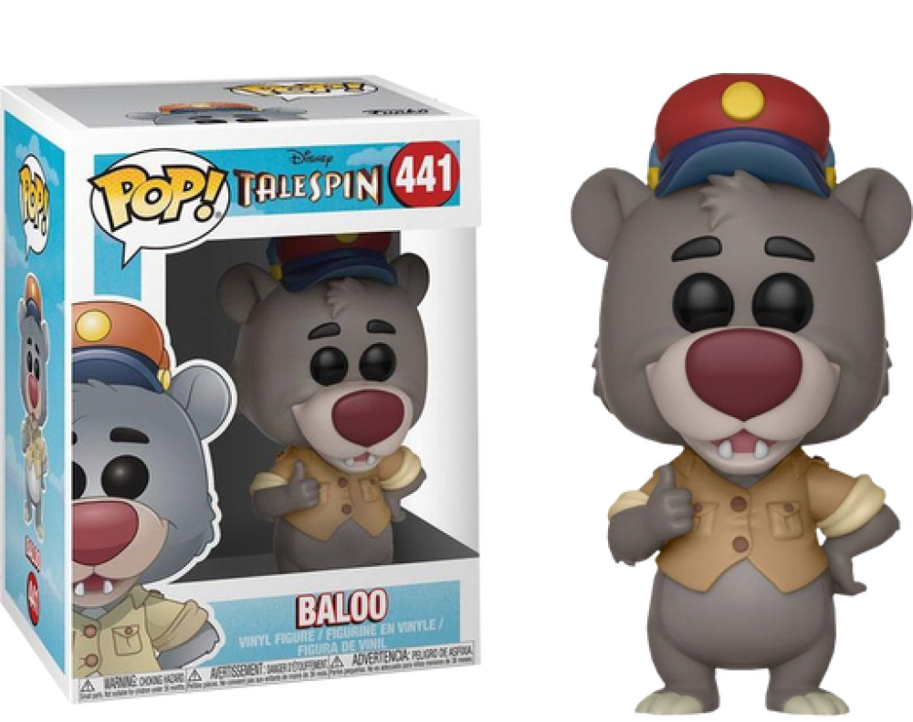 Funko Pop - 441 Disney Talespin - Baloo Vinyl Figure Image 1