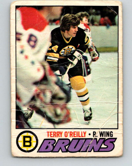 1977-78 O-Pee-Chee #220 Terry O'Reilly NHL  Bruins 9850 Image 1