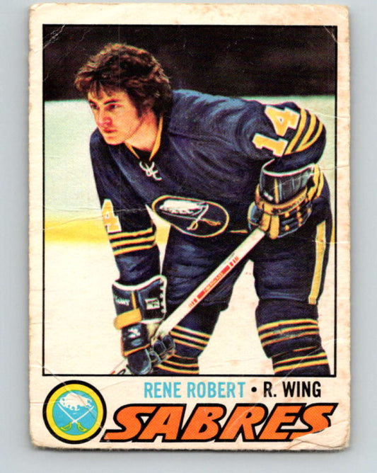 1977-78 O-Pee-Chee #222 Rene Robert NHL  Sabres 9852 Image 1