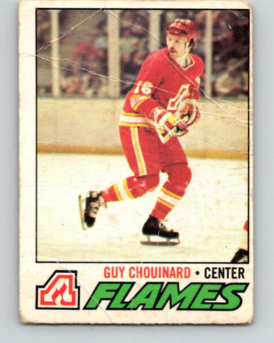 1977-78 O-Pee-Chee #237 Guy Chouinard NHL  Flames 9867 Image 1