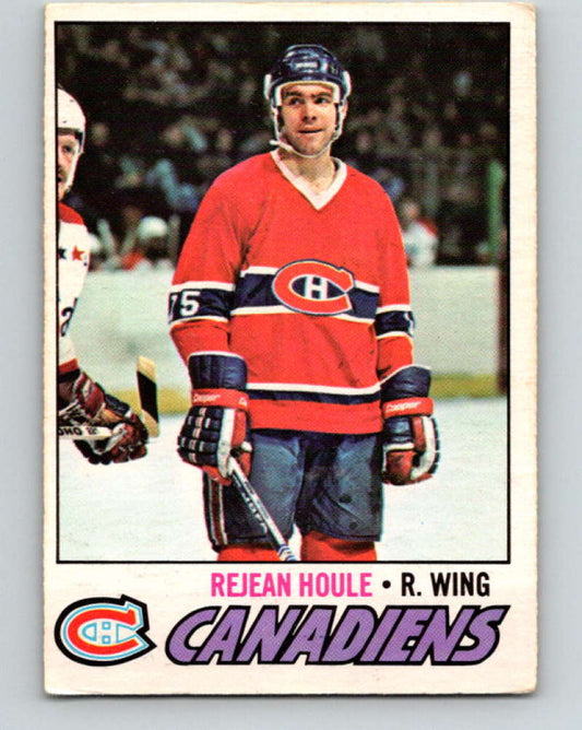 1977-78 O-Pee-Chee #241 Rejean Houle NHL  Canadiens 9871 Image 1
