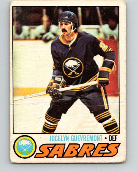 1977-78 O-Pee-Chee #242 Jocelyn Guevremont NHL  Sabres 9872 Image 1