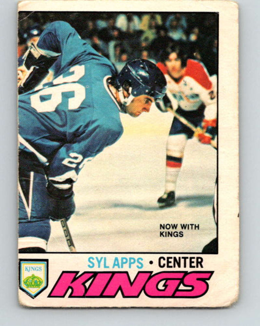 1977-78 O-Pee-Chee #248 Syl Apps Jr. NHL  Kings 9878 Image 1