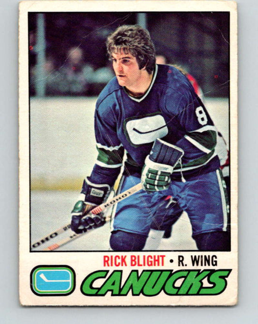 1977-78 O-Pee-Chee #259 Rick Blight NHL  Canucks 9892 Image 1