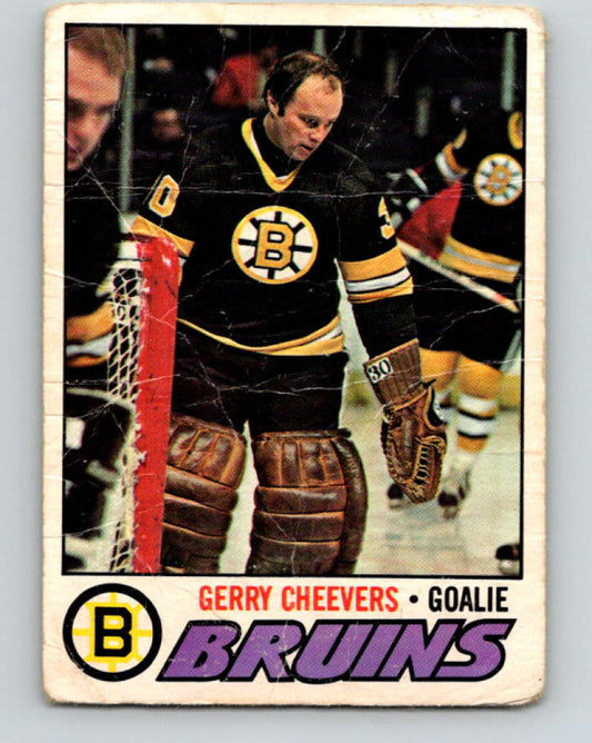 1977-78 O-Pee-Chee #260 Gerry Cheevers NHL  Bruins 9893 Image 1