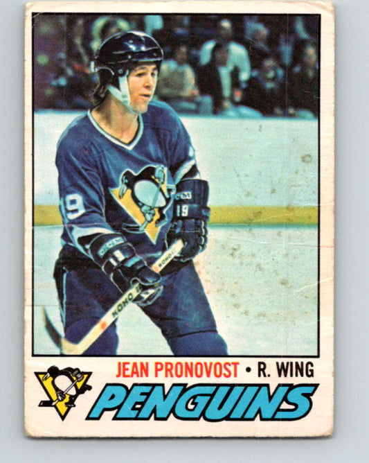 1977-78 O-Pee-Chee #261 Jean Pronovost NHL  Penguins 9894 Image 1