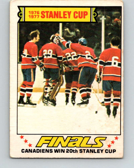 1977-78 O-Pee-Chee #264 Stanley Cup NHL  Canadiens 9897 Image 1