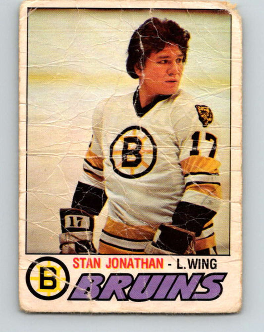 1977-78 O-Pee-Chee #270 Stan Jonathan NHL  RC Rookie Bruins 9903