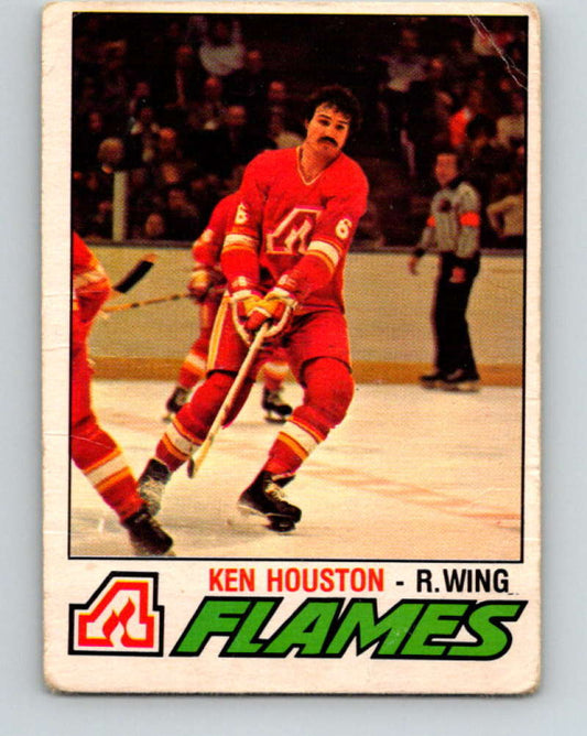 1977-78 O-Pee-Chee #274 Ken Houston NHL  RC Rookie Flames 9908 Image 1