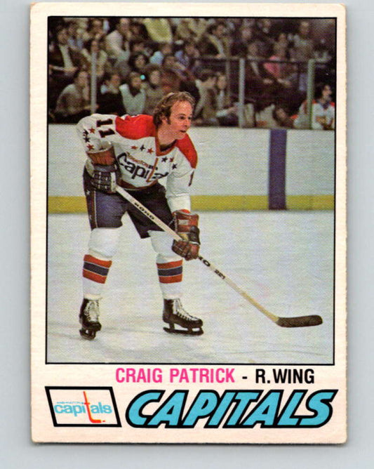 1977-78 O-Pee-Chee #278 Craig Patrick NHL  Capitals 9912