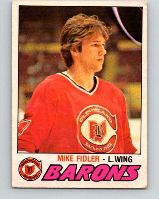 1977-78 O-Pee-Chee #290 Mike Fidler NHL  RC Rookie Barons 9925