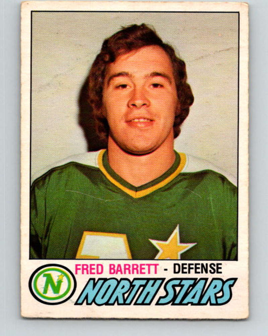 1977-78 O-Pee-Chee #291 Fred Barrett NHL  North Stars 9926 Image 1