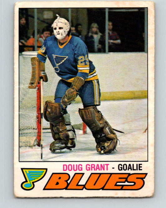 1977-78 O-Pee-Chee #294 Doug Grant NHL  Blues 9929