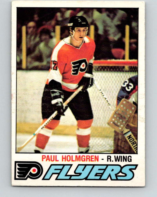 1977-78 O-Pee-Chee #307 Paul Holmgren NHL  RC Rookie Flyers 9942