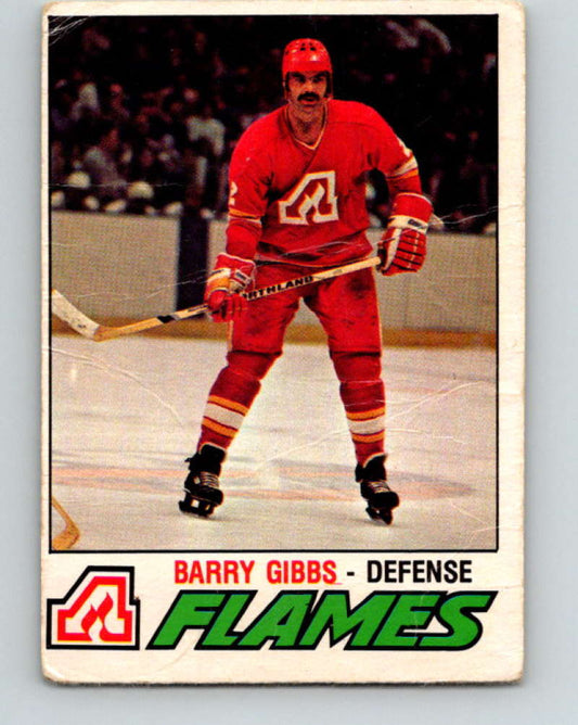 1977-78 O-Pee-Chee #319 Barry Gibbs NHL  Flames 9954 Image 1
