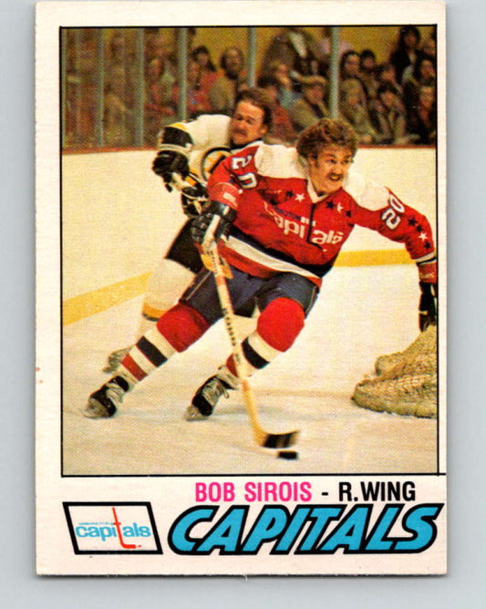 1977-78 O-Pee-Chee #351 Bob Sirois NHL  Capitals 9986 Image 1