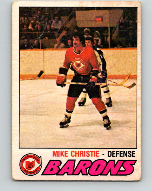 1977-78 O-Pee-Chee #357 Mike Christie NHL  Barons 9992 Image 1