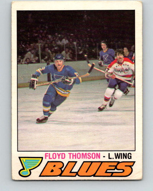 1977-78 O-Pee-Chee #358 Floyd Thomson NHL  Blues 9993 Image 1