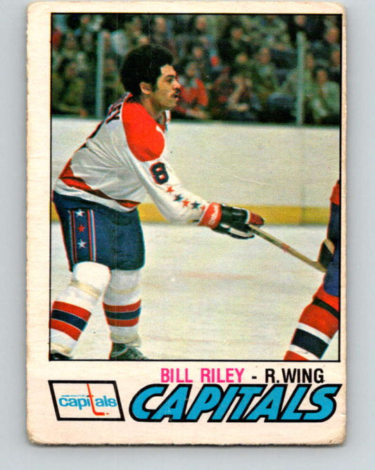 1977-78 O-Pee-Chee #360 Bill Riley NHL  RC Rookie Capitals 9995 Image 1