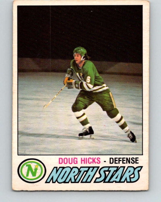 1977-78 O-Pee-Chee #361 Doug Hicks NHL  RC Rookie North Stars 9996 Image 1