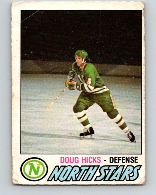 1977-78 O-Pee-Chee #361 Doug Hicks NHL  RC Rookie North Stars 9997 Image 1