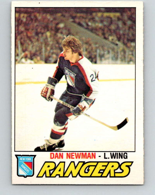 1977-78 O-Pee-Chee #362 Dan Newman NHL  RC Rookie Rangers 9998