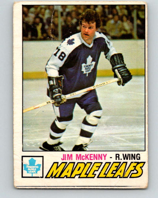 1977-78 O-Pee-Chee #374 Jim McKenny NHL  Maple Leafs 10010