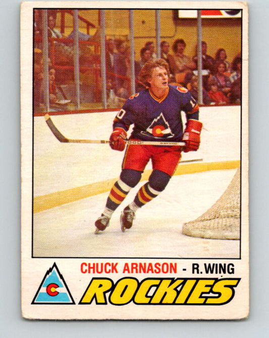 1977-78 O-Pee-Chee #379 Chuck Arnason NHL  Rockies 10115 Image 1