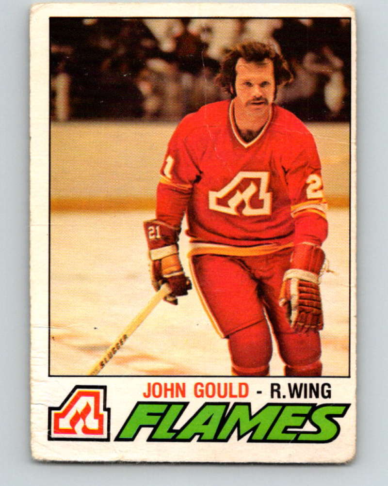 1977-78 O-Pee-Chee #382 John Gould NHL Flames 10119 Image 1