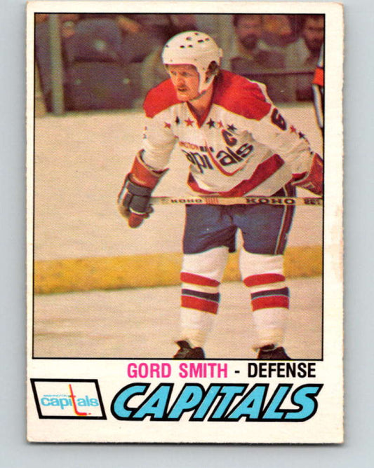 1977-78 O-Pee-Chee #387 Gord Smith NHL  Capitals 10124 Image 1