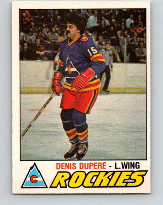1977-78 O-Pee-Chee #388 Denis Dupere NHL  Rockies 10125 Image 1