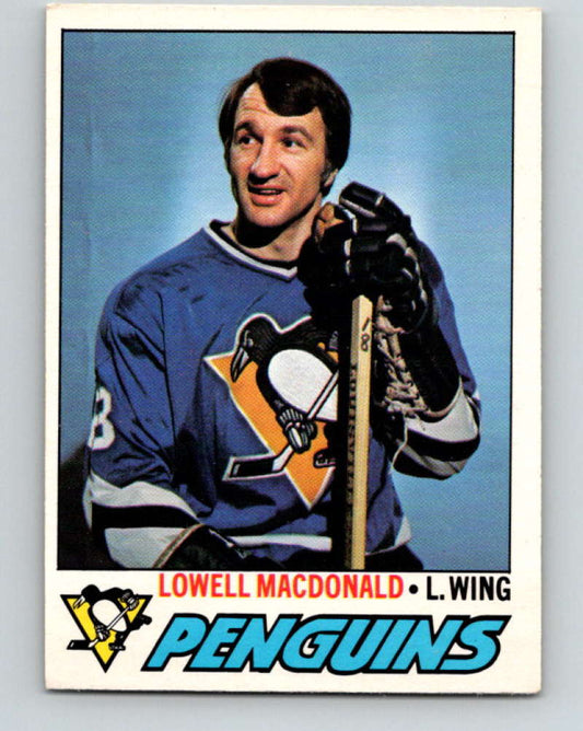 1977-78 O-Pee-Chee #390 Lowell MacDonald NHL  Penguins 10127 Image 1