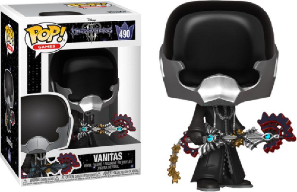 Funko Pop - 490 Disney Kingdom Hearts 3 - Vanitas Vinyl Figure Image 1