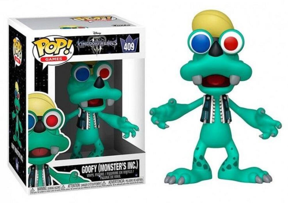 Funko Pop - 409 Disney Kingdom Hearts - Goofy (Monsters Inc.) Vinyl Figure Image 1