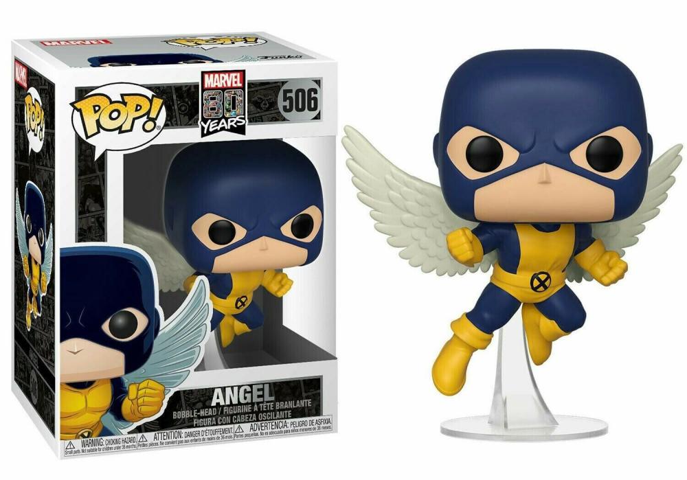 Funko Pop - 506 Marvel Comics 80 Years X-Men - Angel Vinyl Figure Image 1