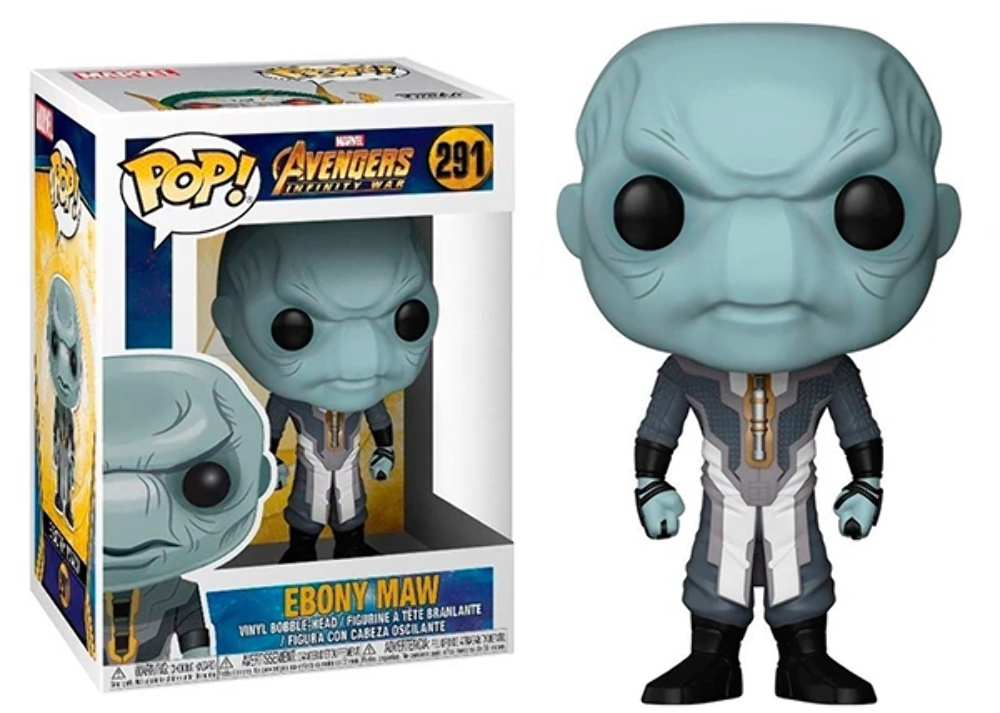 Funko Pop - 291 Marvel Avengers Infinity War - Ebony Maw Vinyl Figure Image 1
