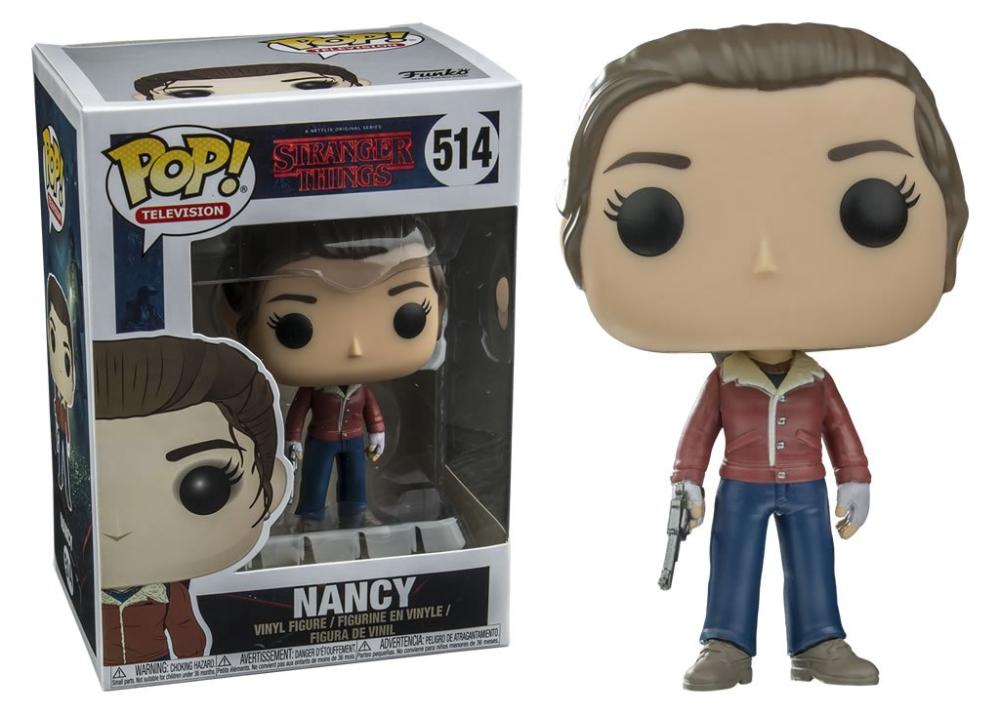 Funko Pop - 514 TV Stranger Things - Nancy Vinyl Figure – Hockey