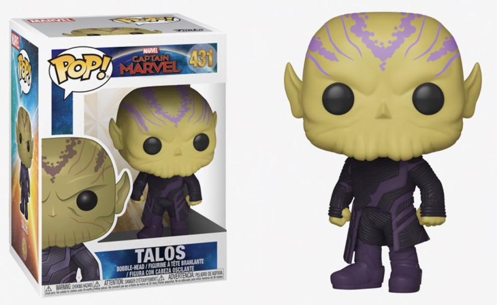 Funko Pop - 431 Captain Marvel - Talos Vinyl Figure Image 1