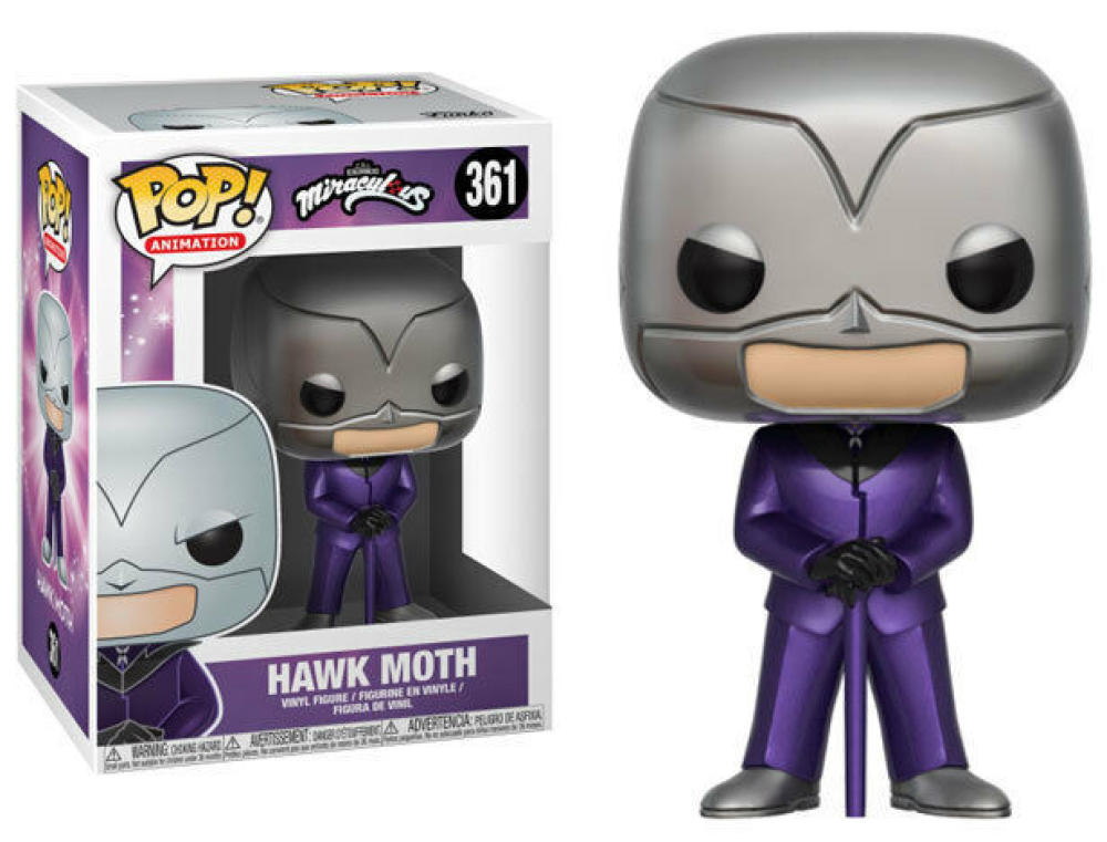 Funko Pop - 361 Animation Miraculous Series 1 - Hawk Moth Vinyl Figure *VAULTED