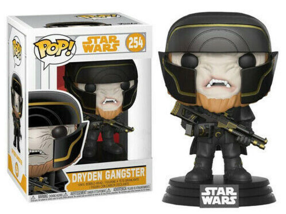 Funko Pop - 254 Star Wars: Solo - Dryden Gangster Vinyl Figure Image 1