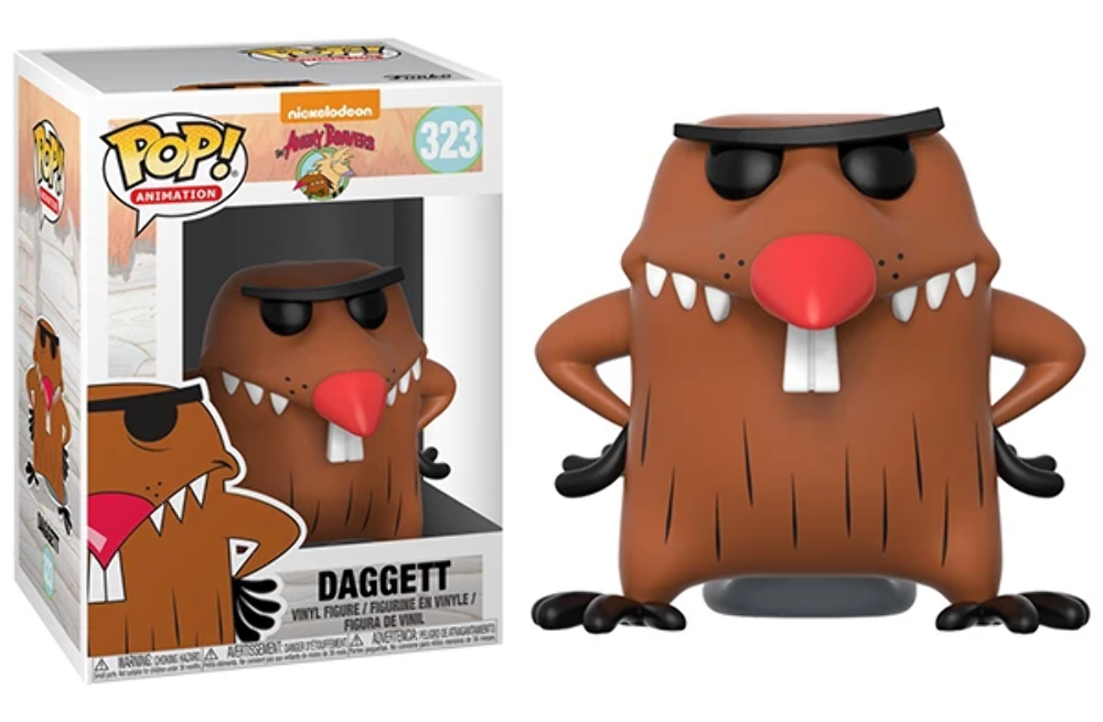 Funko Pop - 323 Nickelodeon The Angry Beavers - Daggett Vinyl Figure