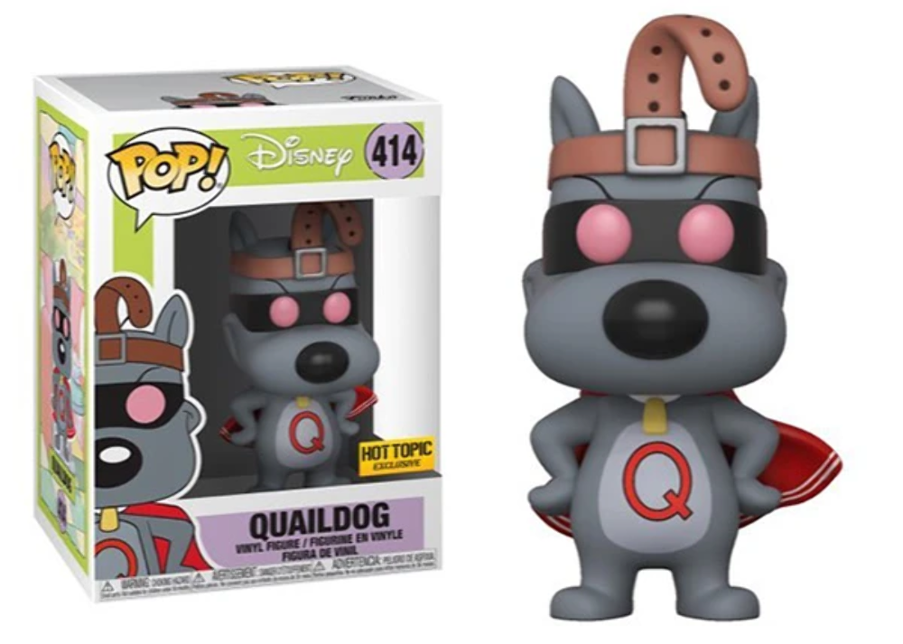 Funko Pop - 414 Disney - Quaildog Vinyl Figure - Hot Topic Exclusive
