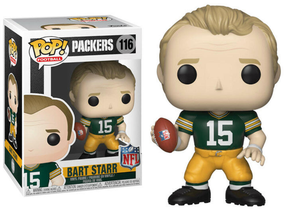 Funko Pop - 116 Football NFL Bart Starr Green Bay Packers Vinyl Figure